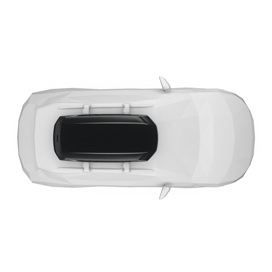 Thule Pulse 2 M Rooftop Cargo Box, Black Matte – view 3