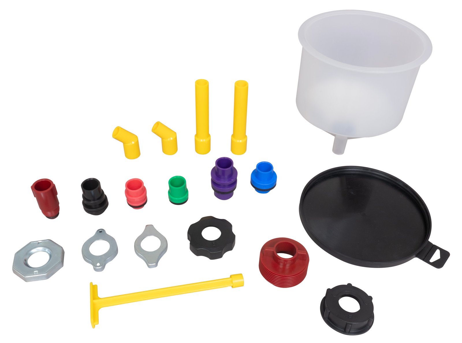 Lisle 24980 Spill-Free Funnel Kit, 19-Pc. – view 2