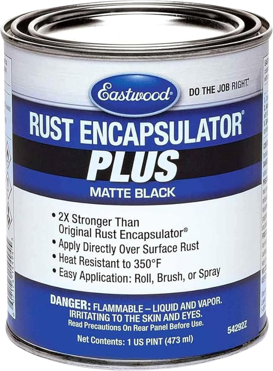 Eastwood Rust Encapsulator Plus, Matte Black, 1 Pint