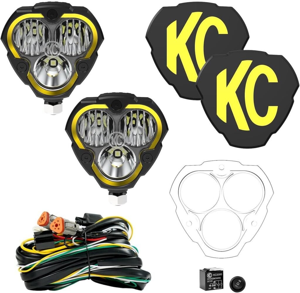 KC HiLiTES FLEX ERA 3 LED Light Pod 2-Light Master Kit