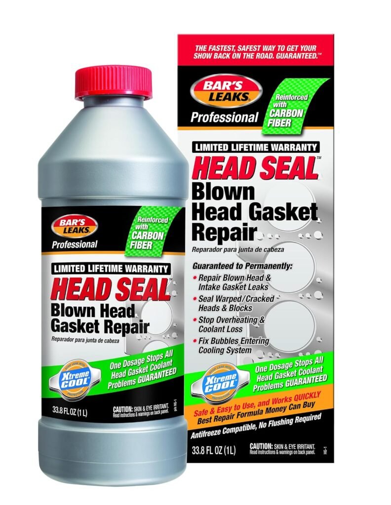 Bar's Leaks HG-1 Head Seal Blown Head Gasket Repair, 33.8 oz