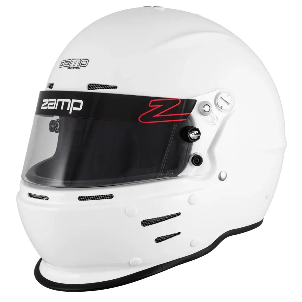 Zamp RZ-63S Racing Helmet Snell SA2025 - Gloss White, Size L