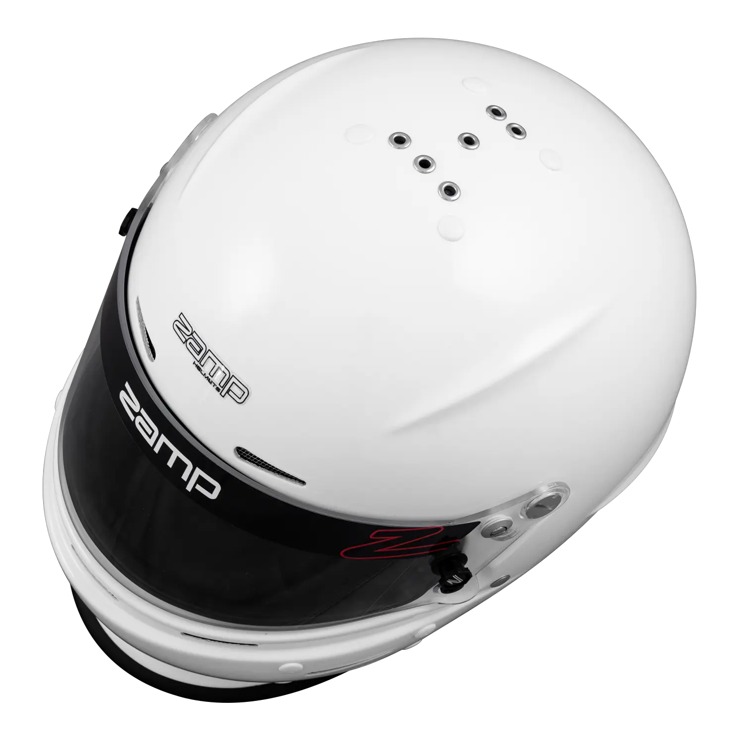 Zamp RZ-63S Racing Helmet Snell SA2025 - Gloss White, Size L – view 2