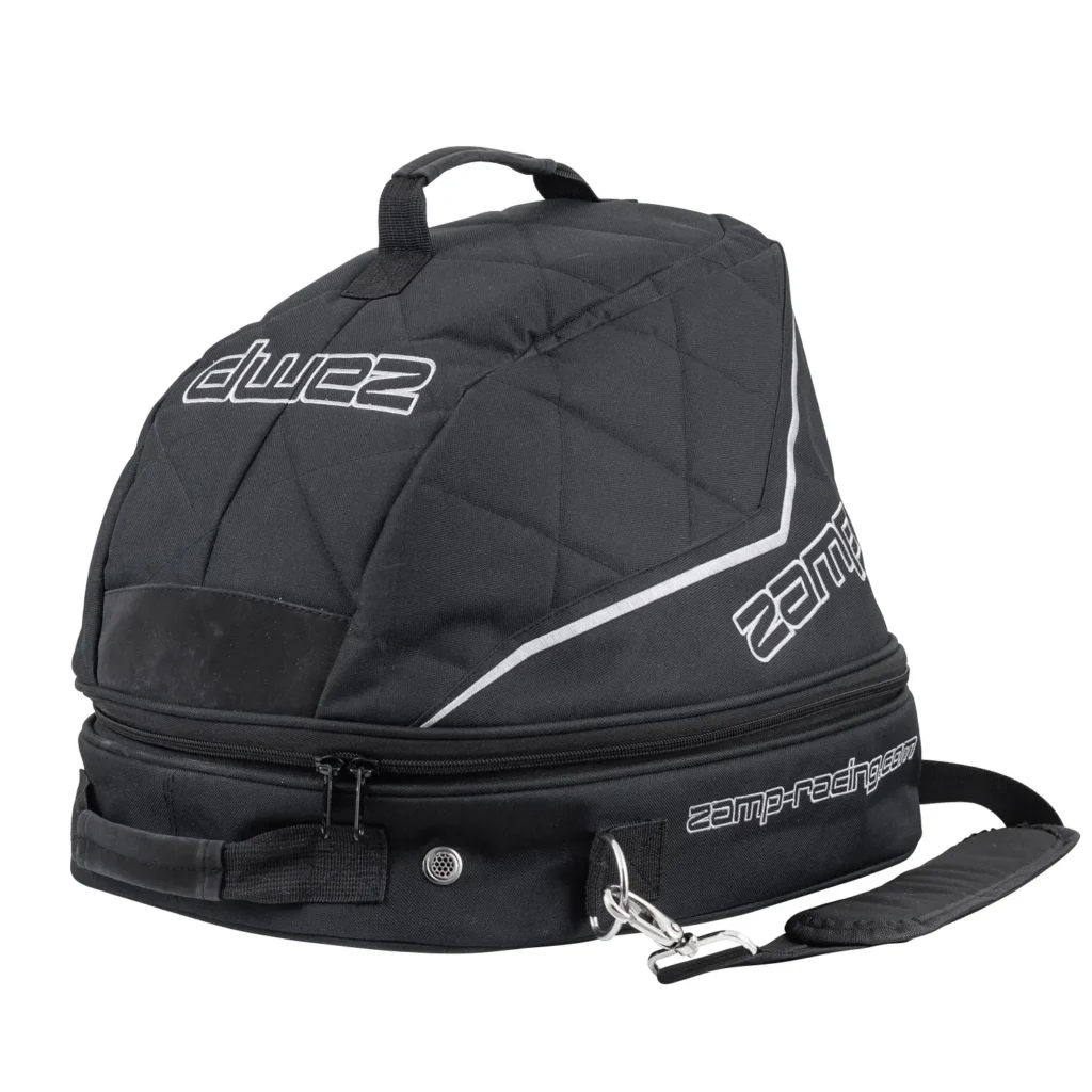 Zamp Helmet Bag with USB Fan - Black/Gray