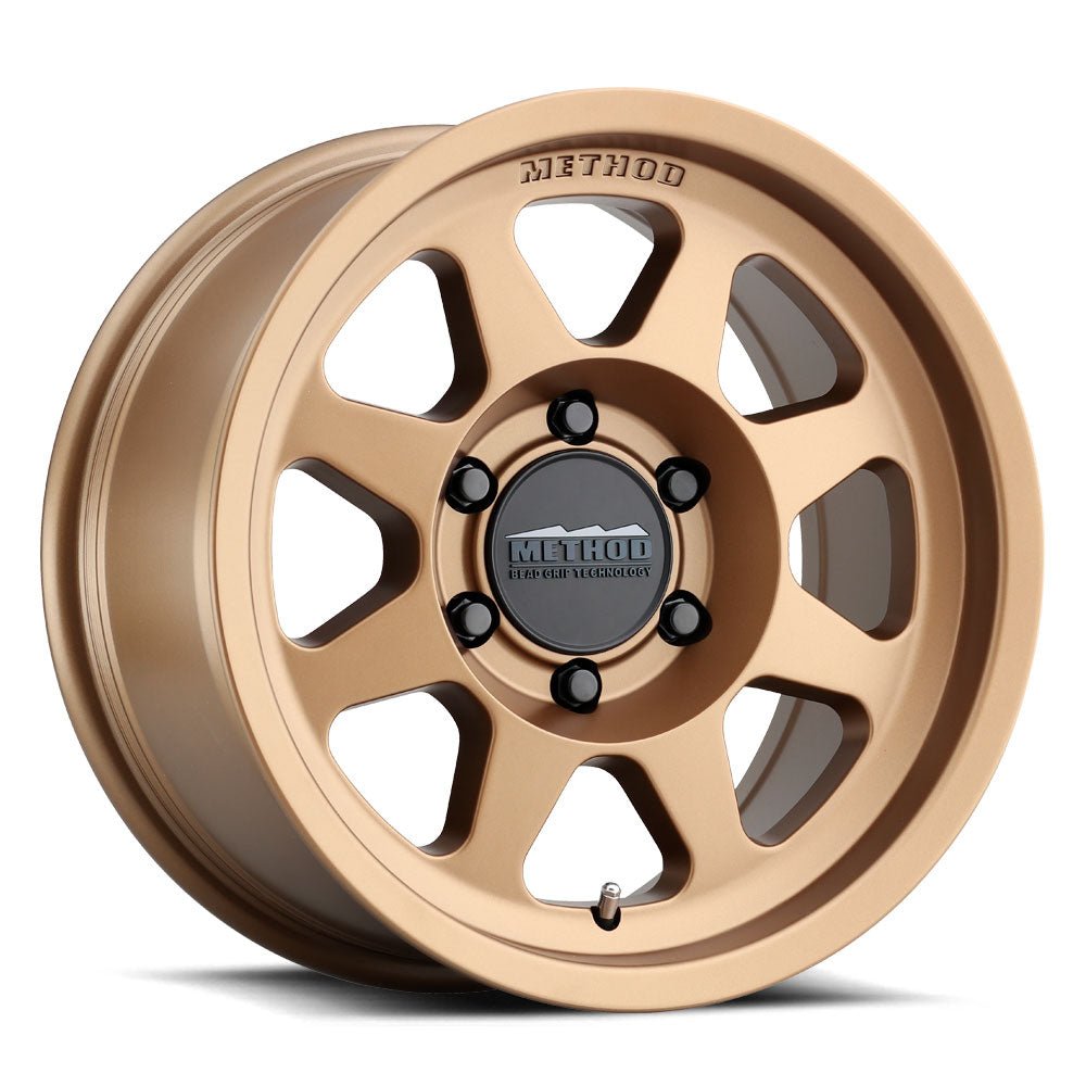 Method Race Wheels MR701 Bead Grip Wheel, 17x8.5, 6x5.5 (6x139.7), 0 mm Offset, Method Bronze