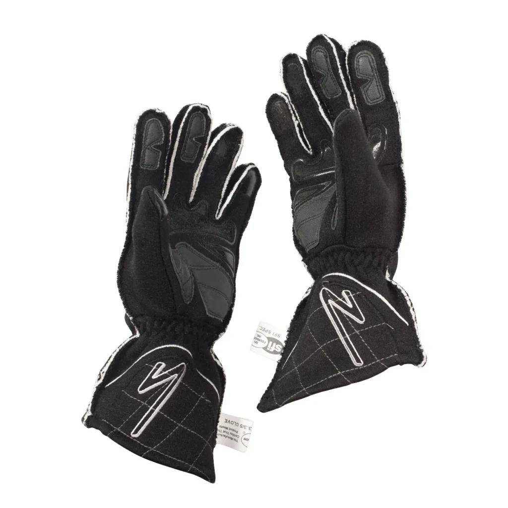 Zamp ZR-50 Racing Gloves SFI 3.3/5 - Black, Size L