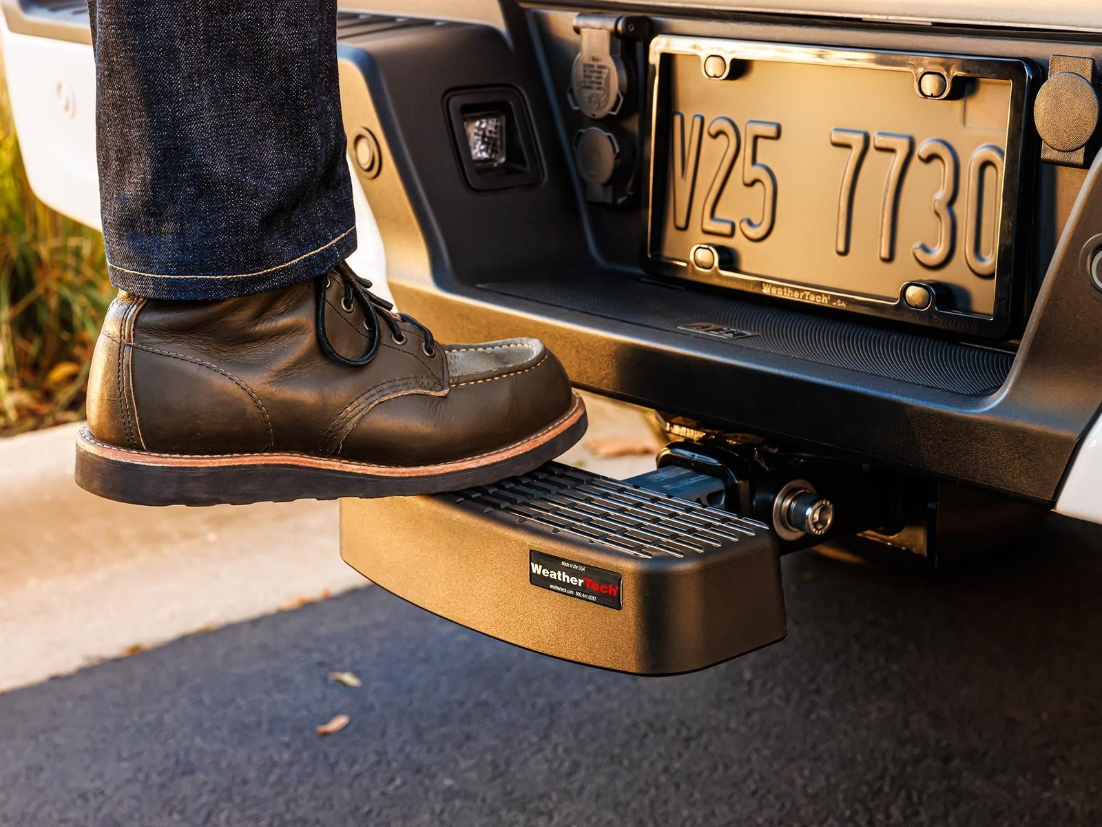 WeatherTech BumpStep 12-Inch Hitch-Mounted Bumper Protector