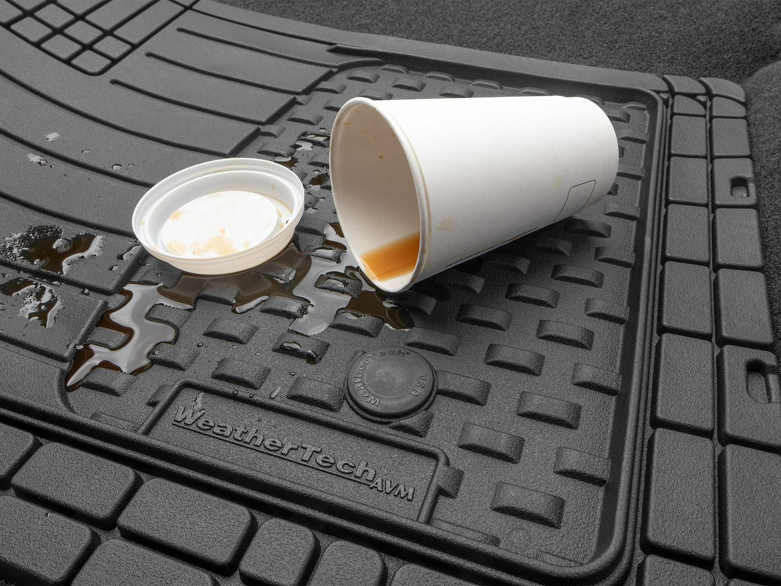 WeatherTech Trim-to-Fit Universal Floor Mats, 3-Piece Set, Black